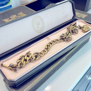 Gold Juicy Couture Charm Necklace